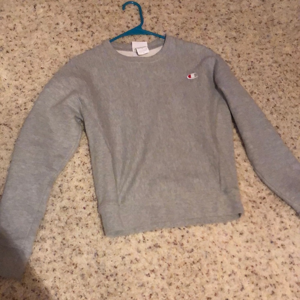 grey champion sweater
